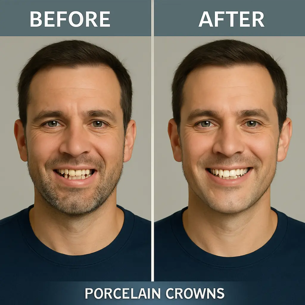 Porcelain Crowns at Capitol Hill Dental Arts located in the heart of Washington DC
